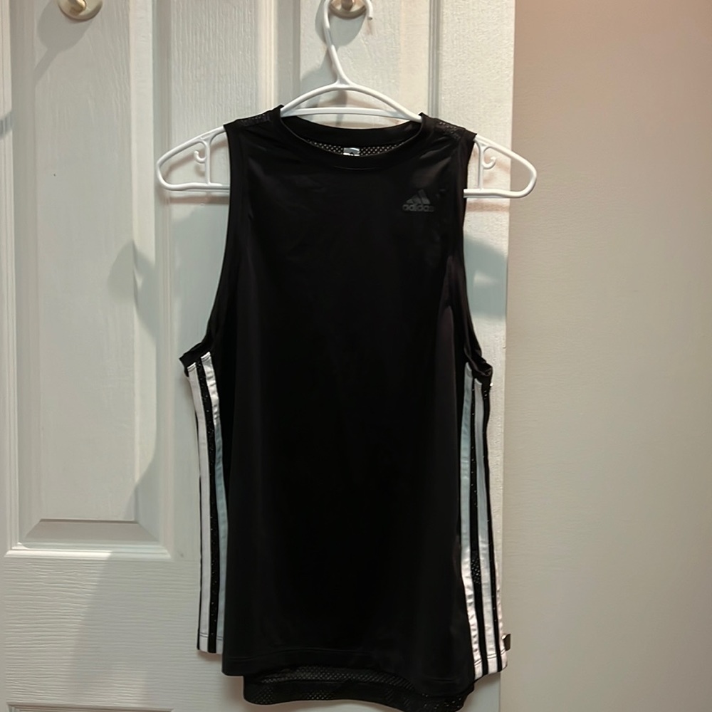 Adidas Black Muscle Tank